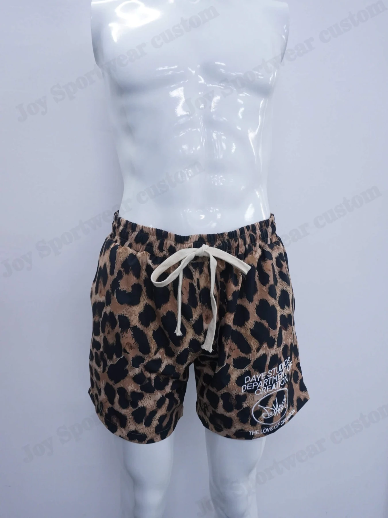animal print shorts