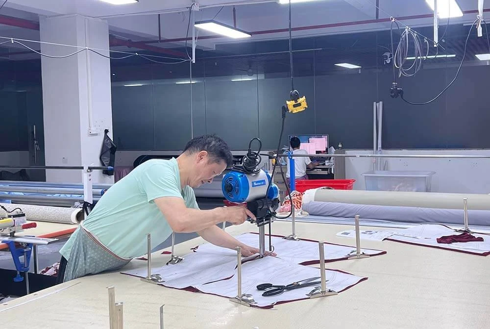 fabric cutting